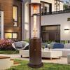 Paragon Outdoor Outdoor Shine Flame Tower Heater, 82.5”, 44,000 BTU OH-M744B